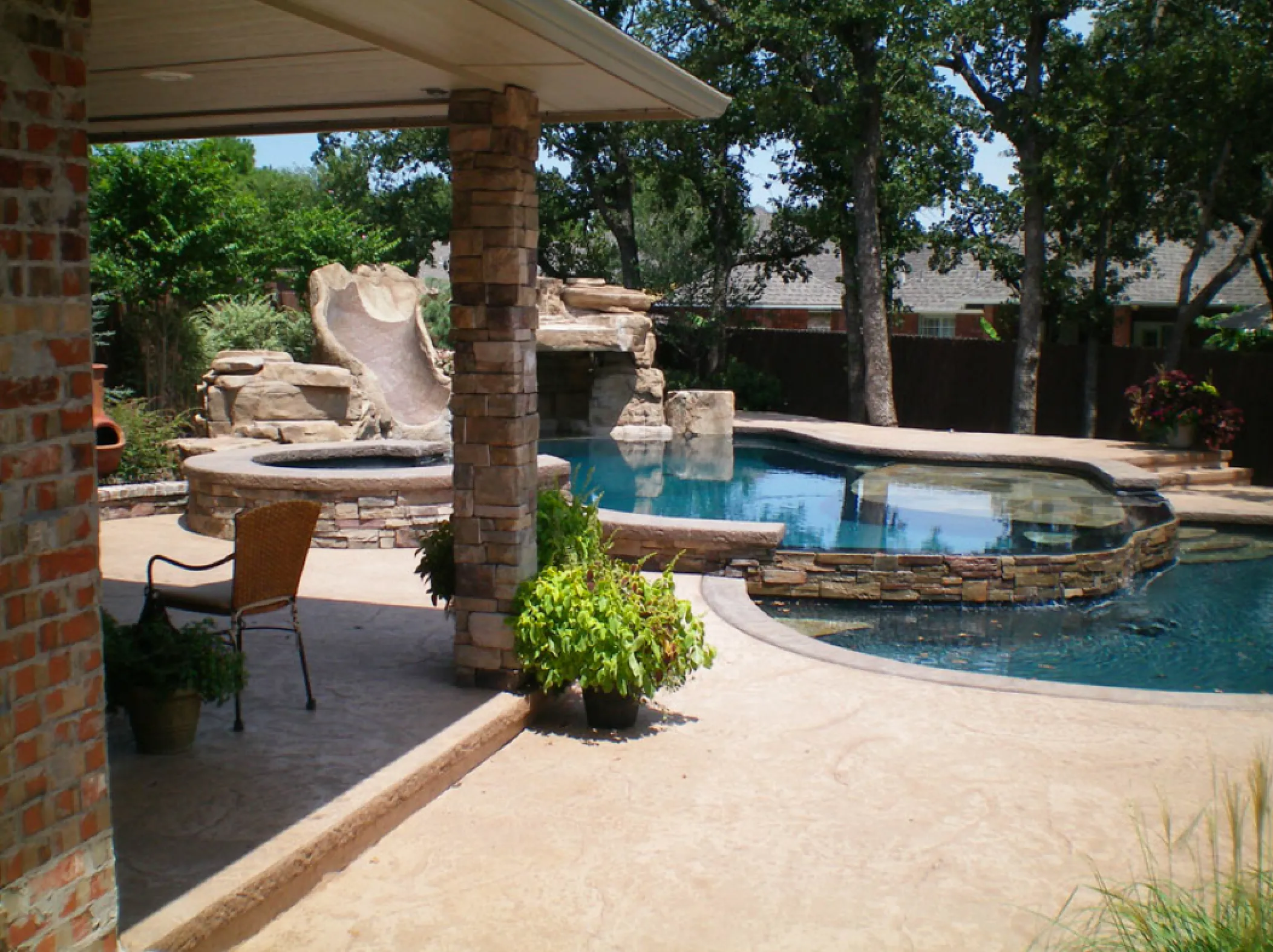 Pool construction project