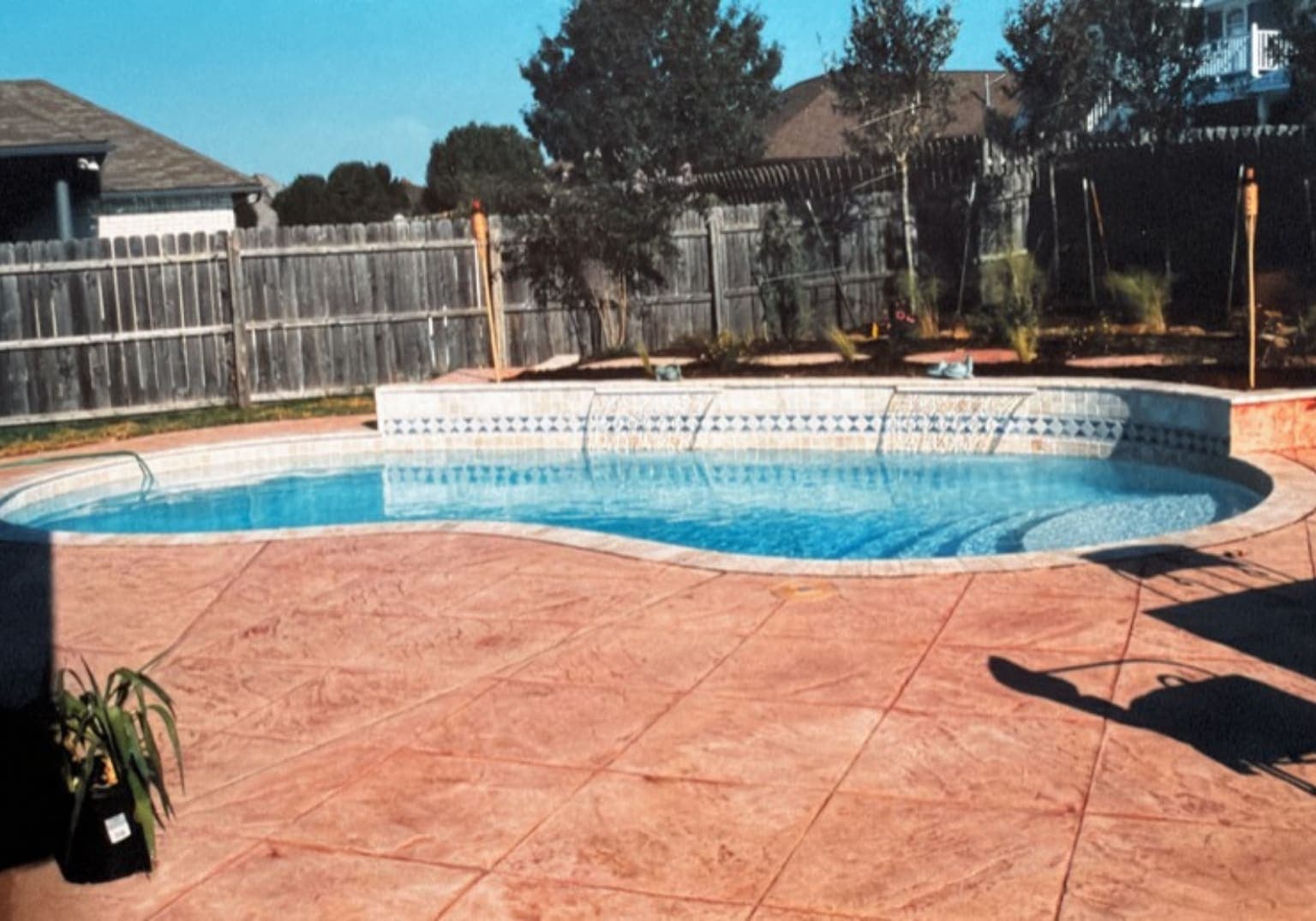 Pool construction project