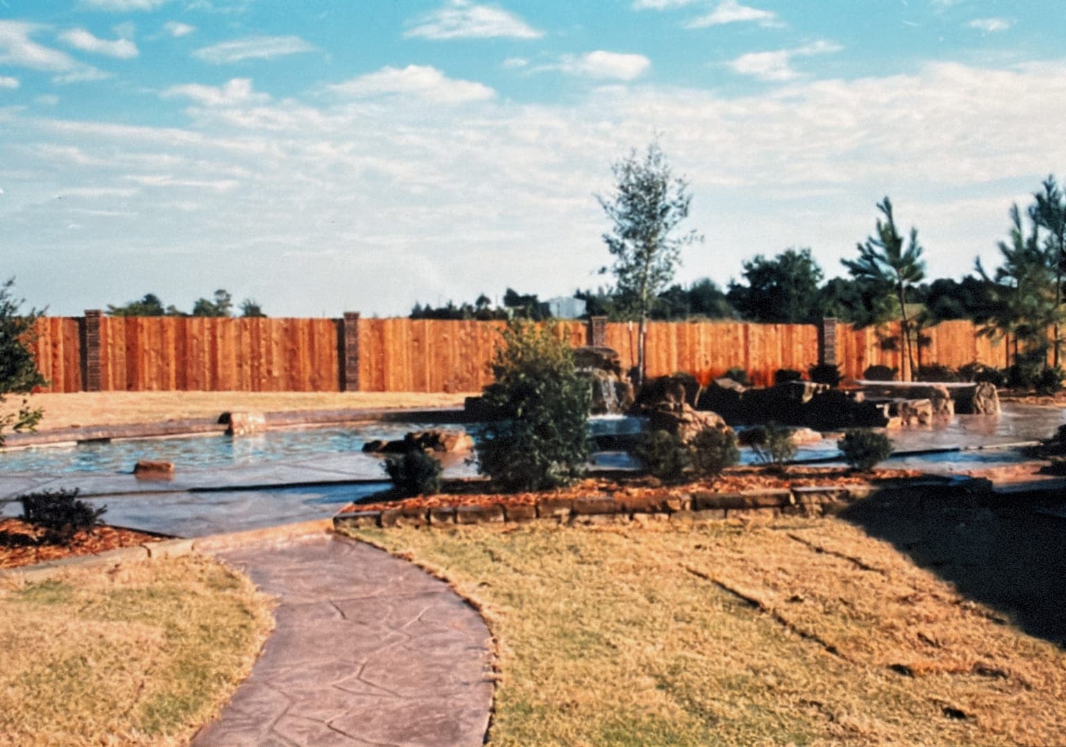 Pool construction process